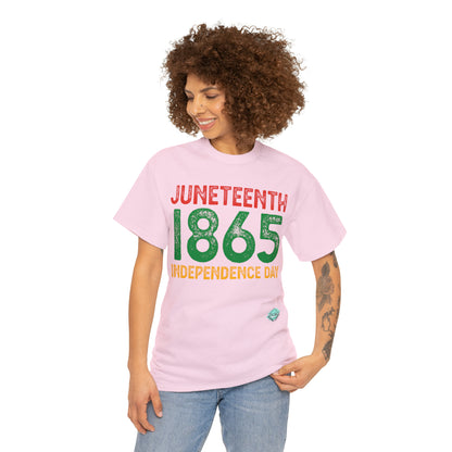 DCAL Juneteenth "1865" Unisex Heavy Cotton Tee