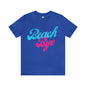 DCAL Beach Collection "Beach Bye" Unisex Jersey Short Sleeve Tee