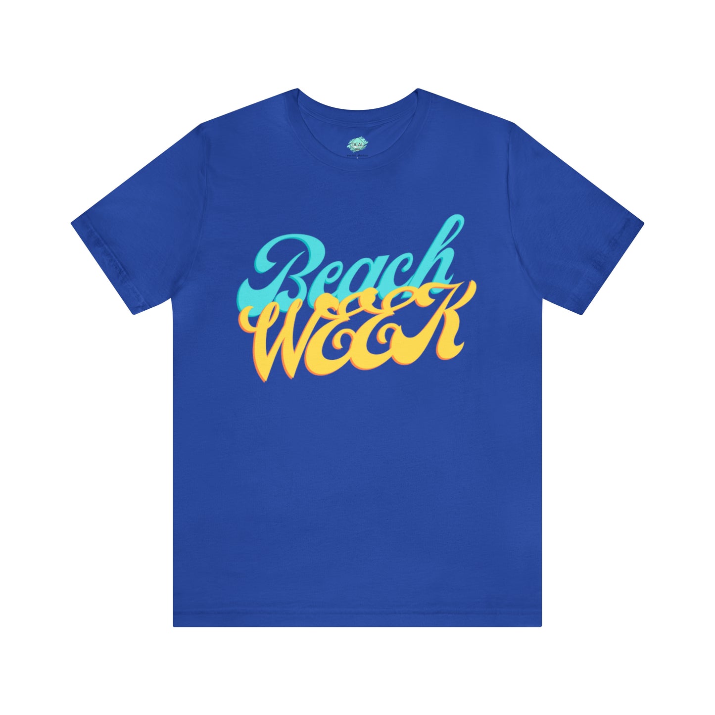 DCAL Beach Collection "Beach Week" Unisex Jersey Short Sleeve Tee