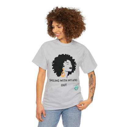 DCAL Graphic Tees "Afro Out" Unisex Heavy Cotton Tee