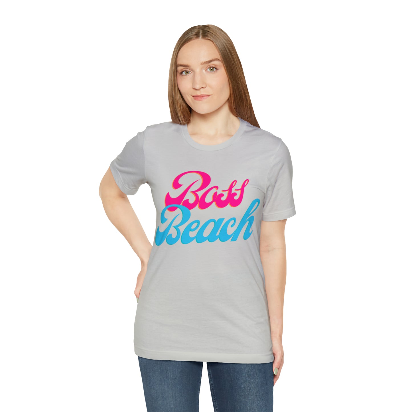 DCAL Beach Collection "Boss Beach" Unisex Jersey Short Sleeve Tee