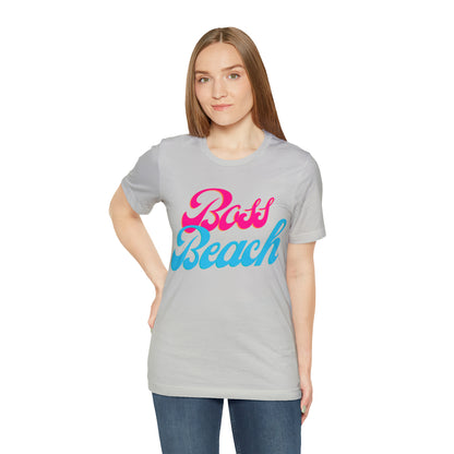 DCAL Beach Collection "Boss Beach" Unisex Jersey Short Sleeve Tee