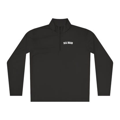 DCAL Brown Collection Unisex Quarter-Zip Pullover