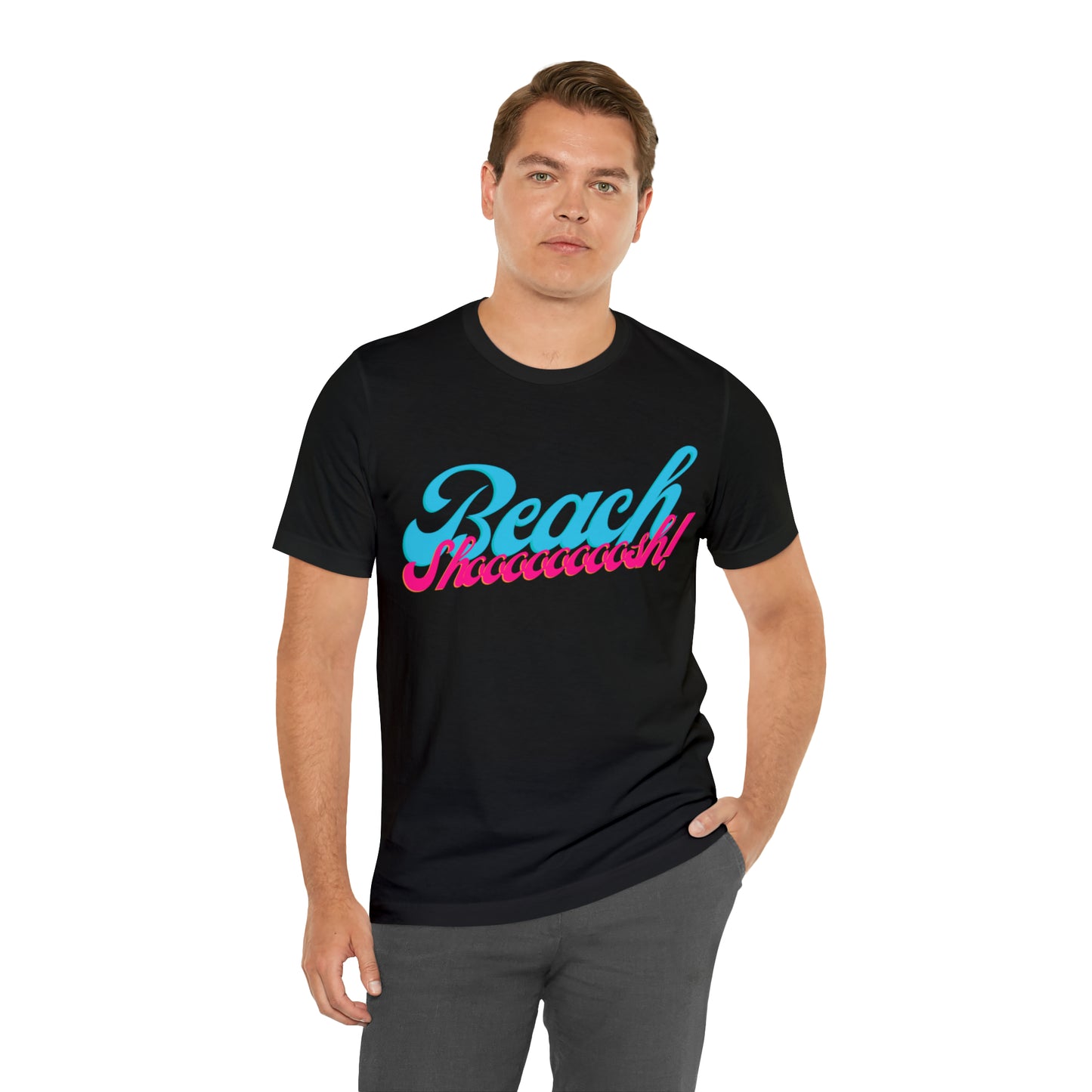 DCAL Beach Collection "Beach Shoosh" Unisex Jersey Short Sleeve Tee