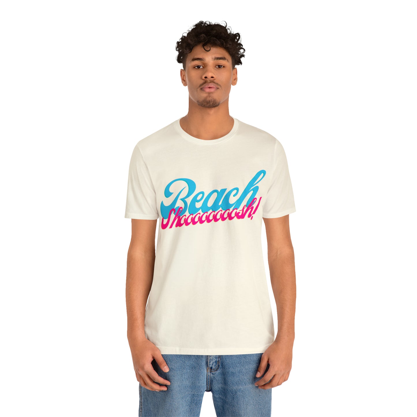 DCAL Beach Collection "Beach Shoosh" Unisex Jersey Short Sleeve Tee