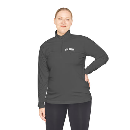 DCAL Brown Collection Unisex Quarter-Zip Pullover