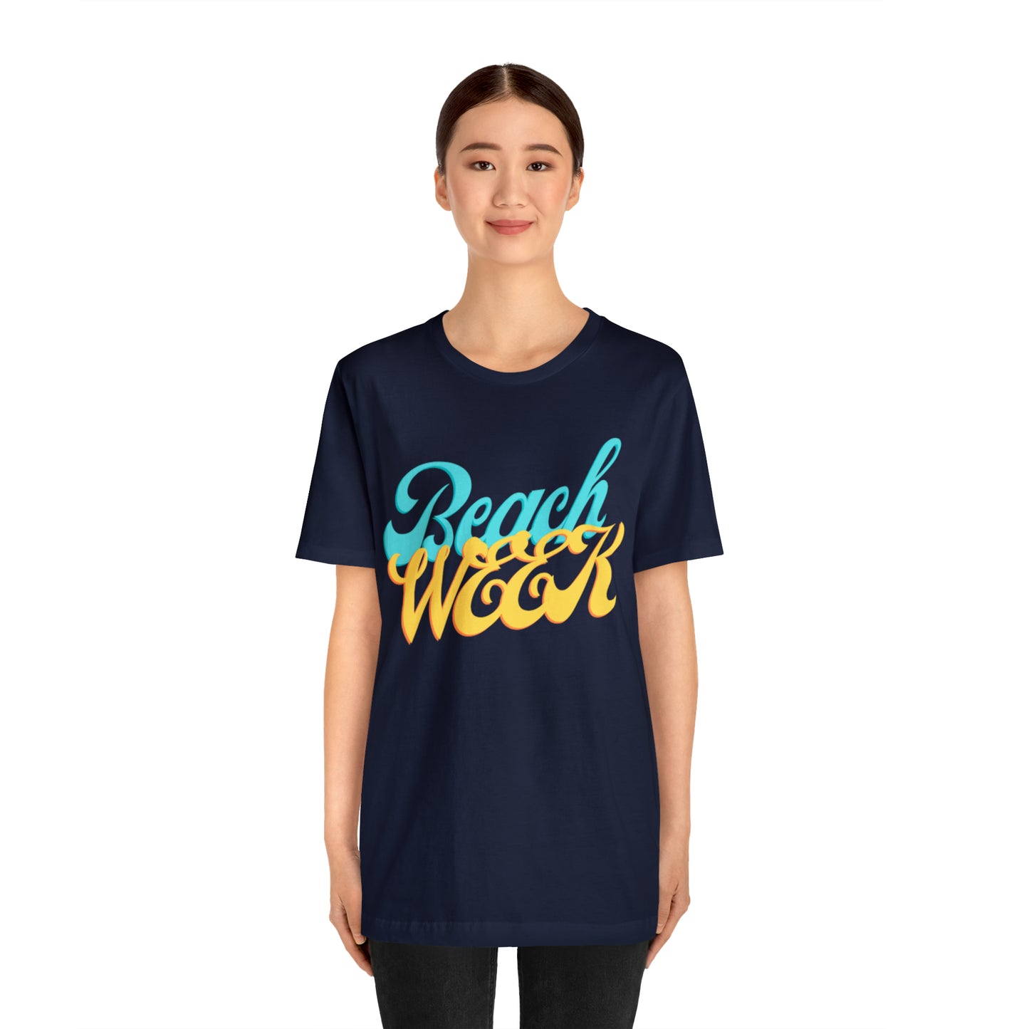 DCAL Beach Collection "Beach Week" Unisex Jersey Short Sleeve Tee