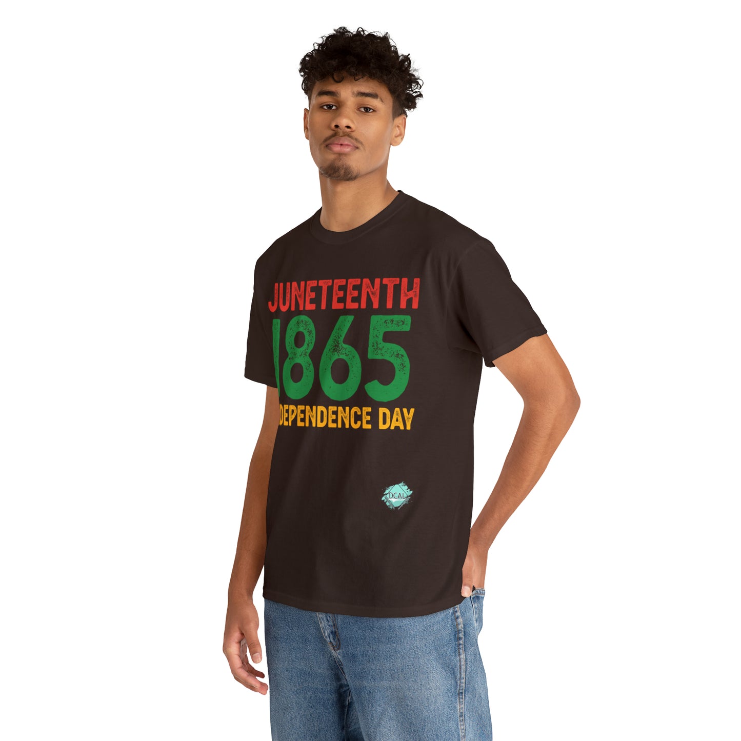 DCAL Juneteenth "1865" Unisex Heavy Cotton Tee