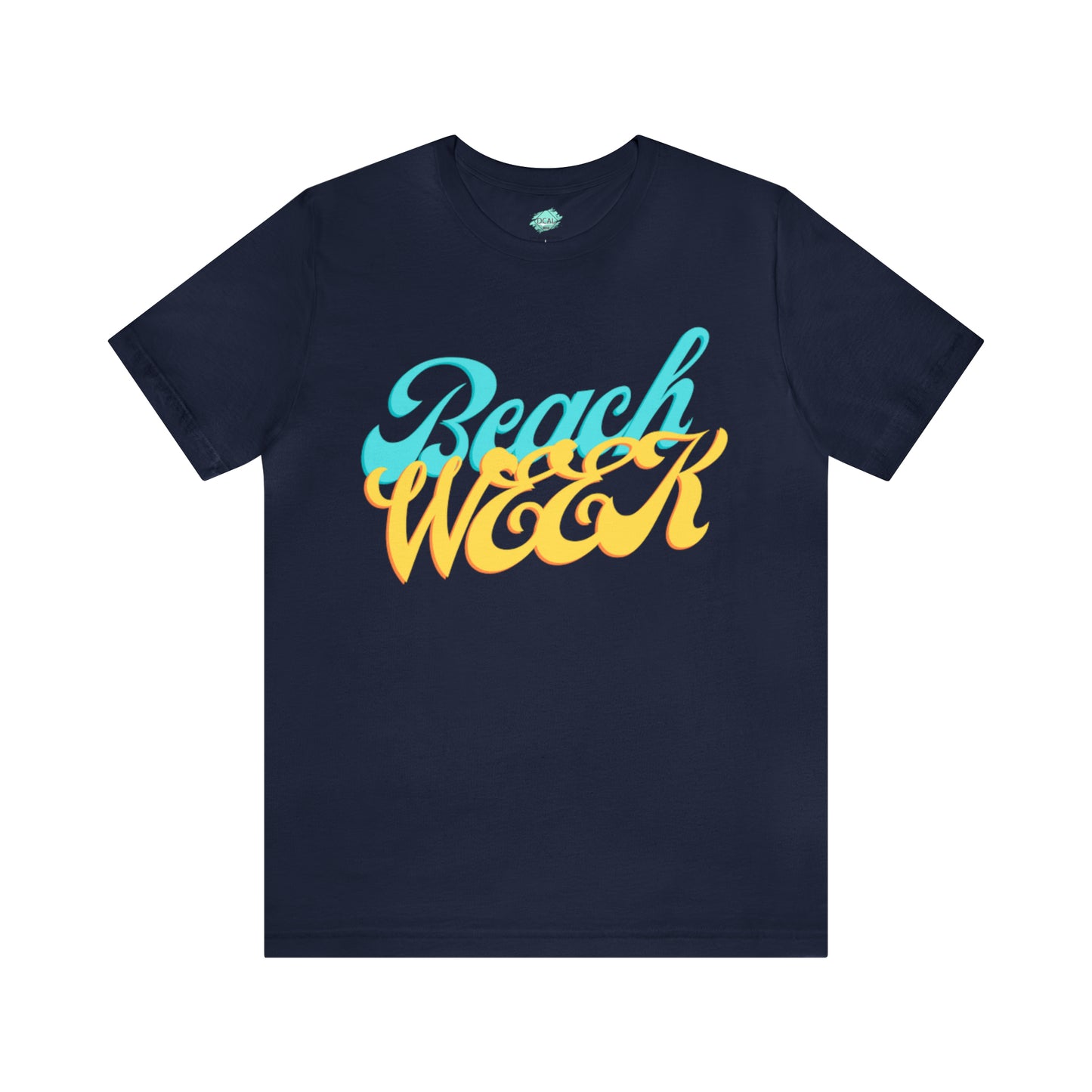 DCAL Beach Collection "Beach Week" Unisex Jersey Short Sleeve Tee