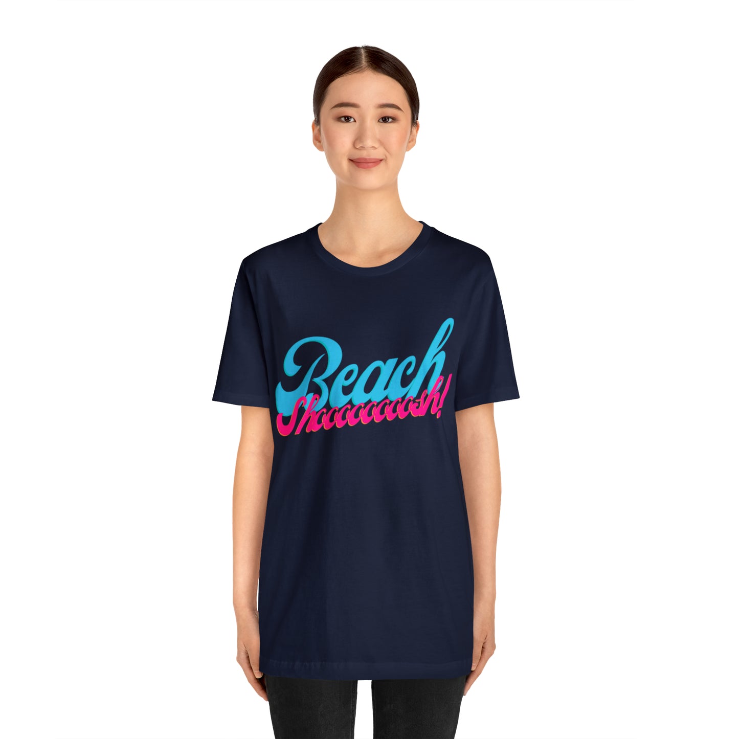 DCAL Beach Collection "Beach Shoosh" Unisex Jersey Short Sleeve Tee
