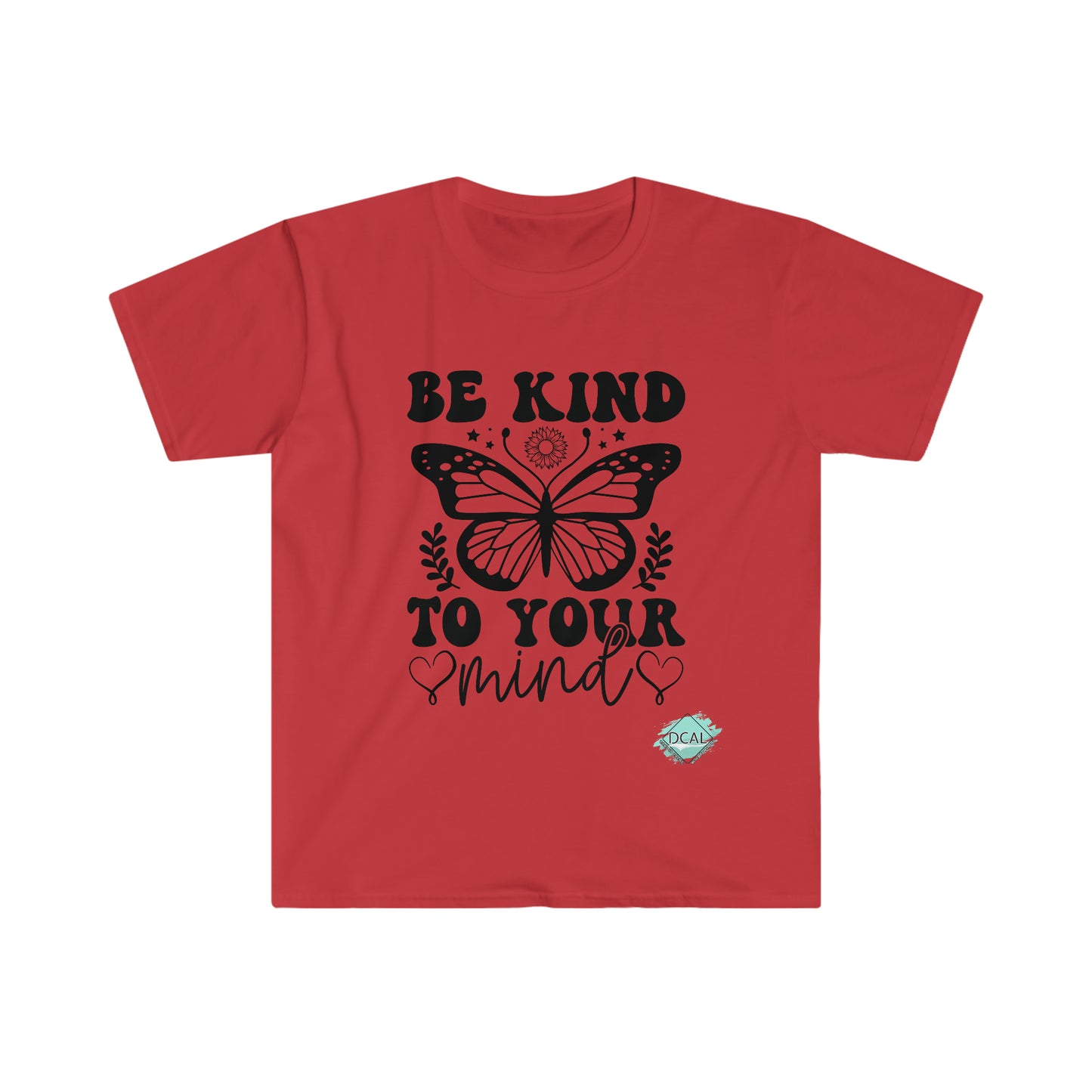 DCAL Strength In Stiches "Be Kind" Unisex Softstyle T-Shirt