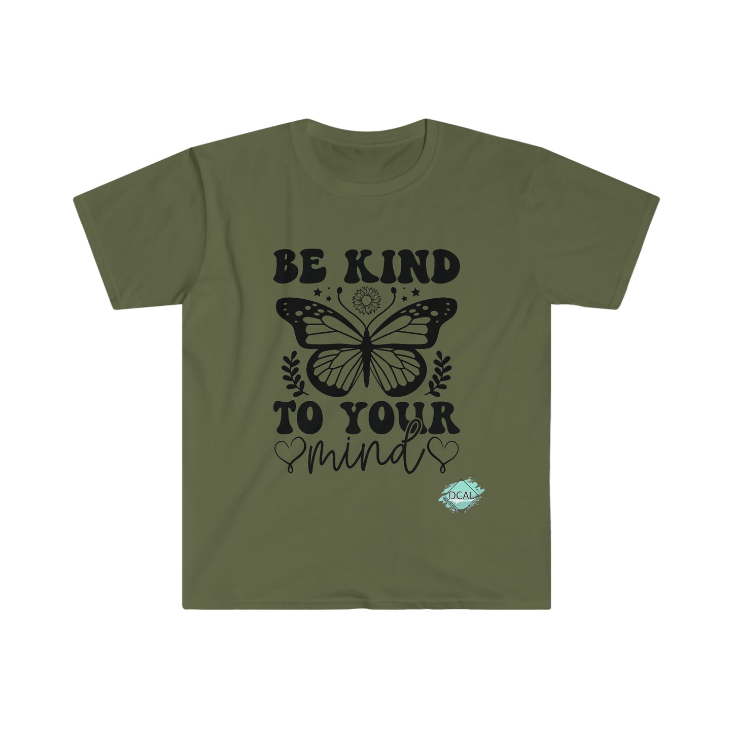 DCAL Strength In Stiches "Be Kind" Unisex Softstyle T-Shirt