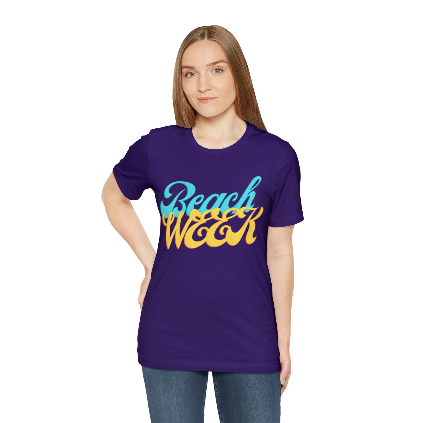 DCAL Beach Collection "Beach Week" Unisex Jersey Short Sleeve Tee