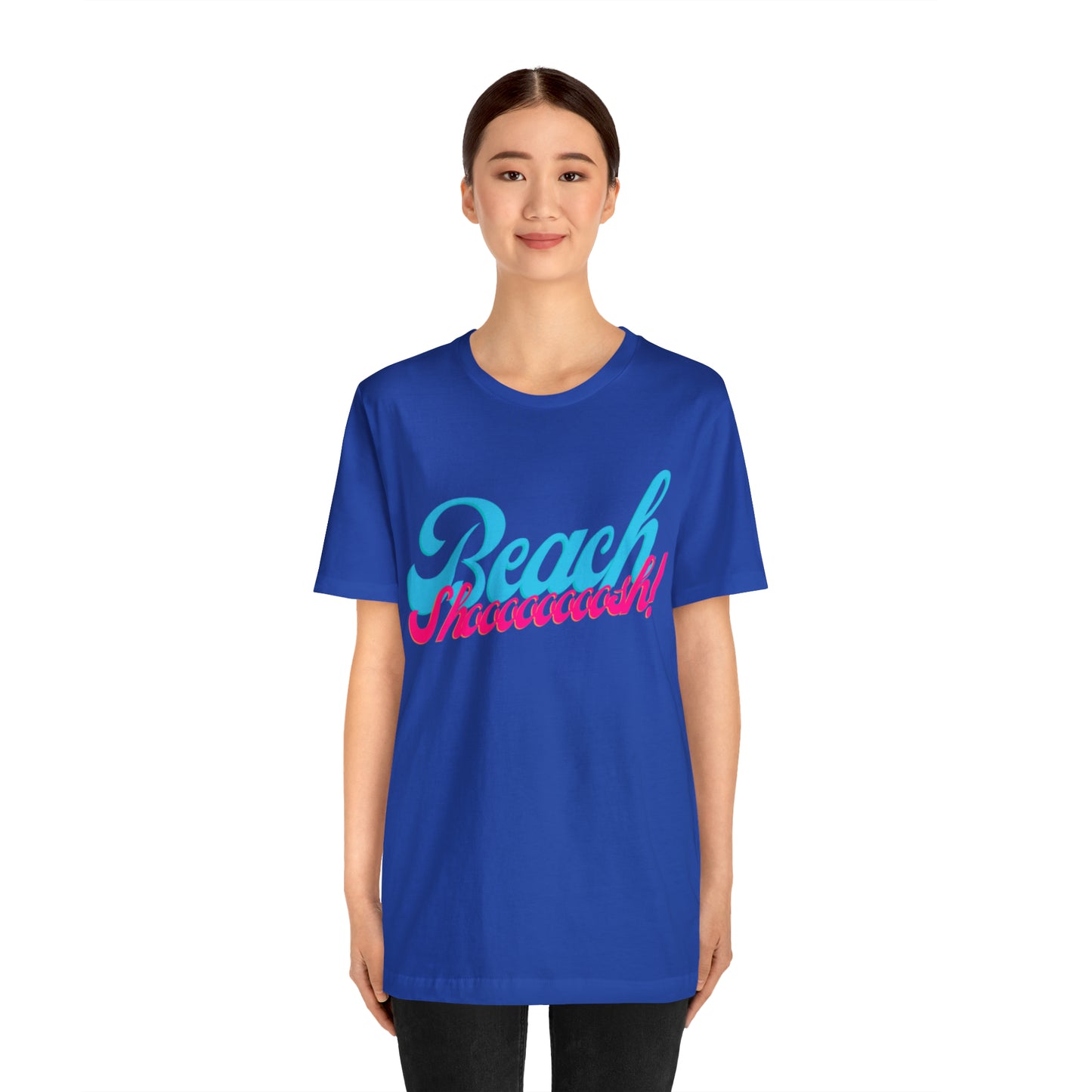 DCAL Beach Collection "Beach Shoosh" Unisex Jersey Short Sleeve Tee