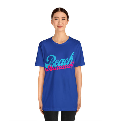 DCAL Beach Collection "Beach Shoosh" Unisex Jersey Short Sleeve Tee