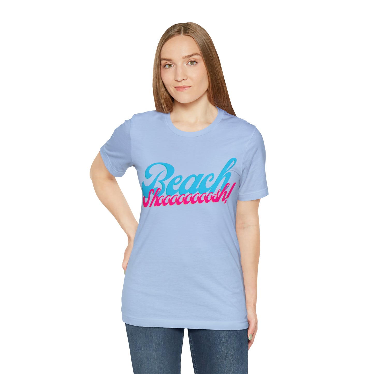 DCAL Beach Collection "Beach Shoosh" Unisex Jersey Short Sleeve Tee