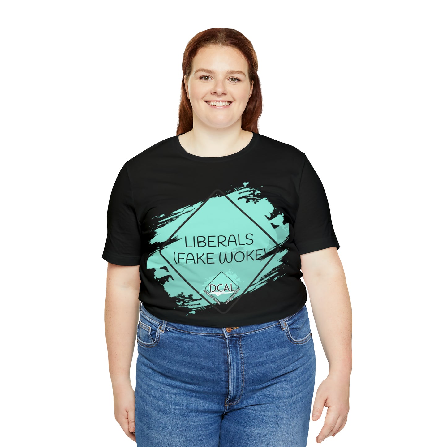 DCAL Graphic Tees "Fake Woke" Unisex Jersey Short Sleeve Tee