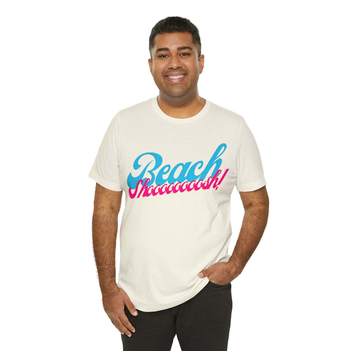 DCAL Beach Collection "Beach Shoosh" Unisex Jersey Short Sleeve Tee
