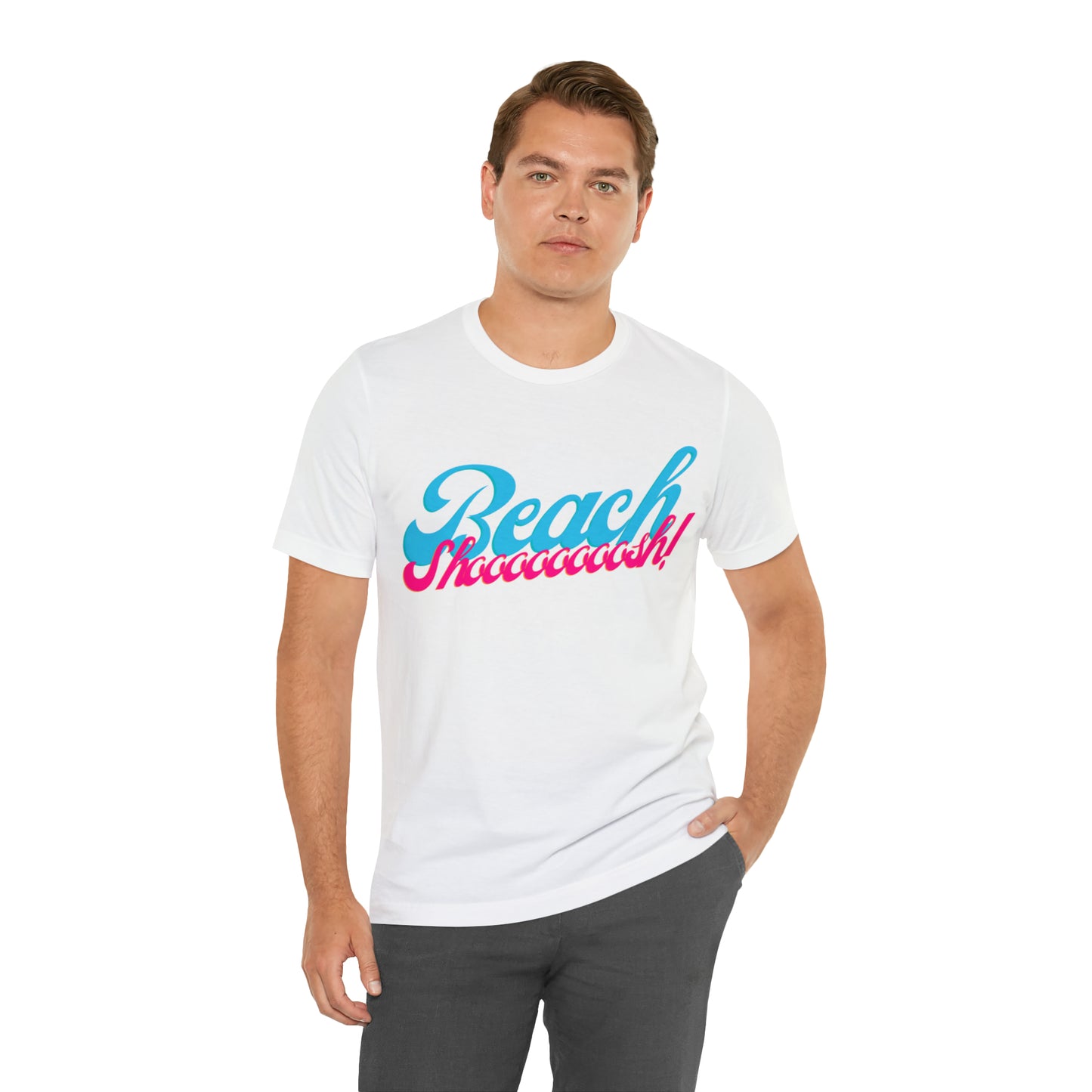 DCAL Beach Collection "Beach Shoosh" Unisex Jersey Short Sleeve Tee