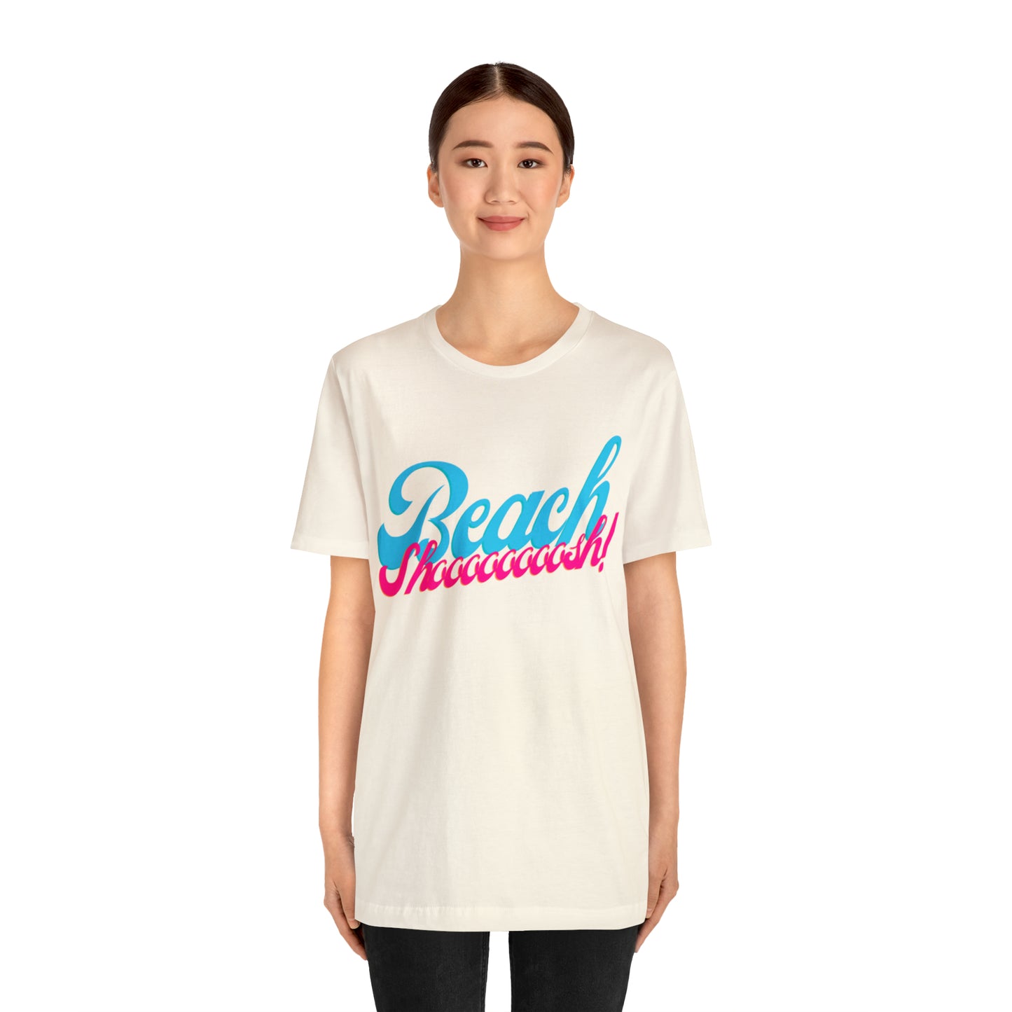 DCAL Beach Collection "Beach Shoosh" Unisex Jersey Short Sleeve Tee