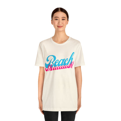 DCAL Beach Collection "Beach Shoosh" Unisex Jersey Short Sleeve Tee