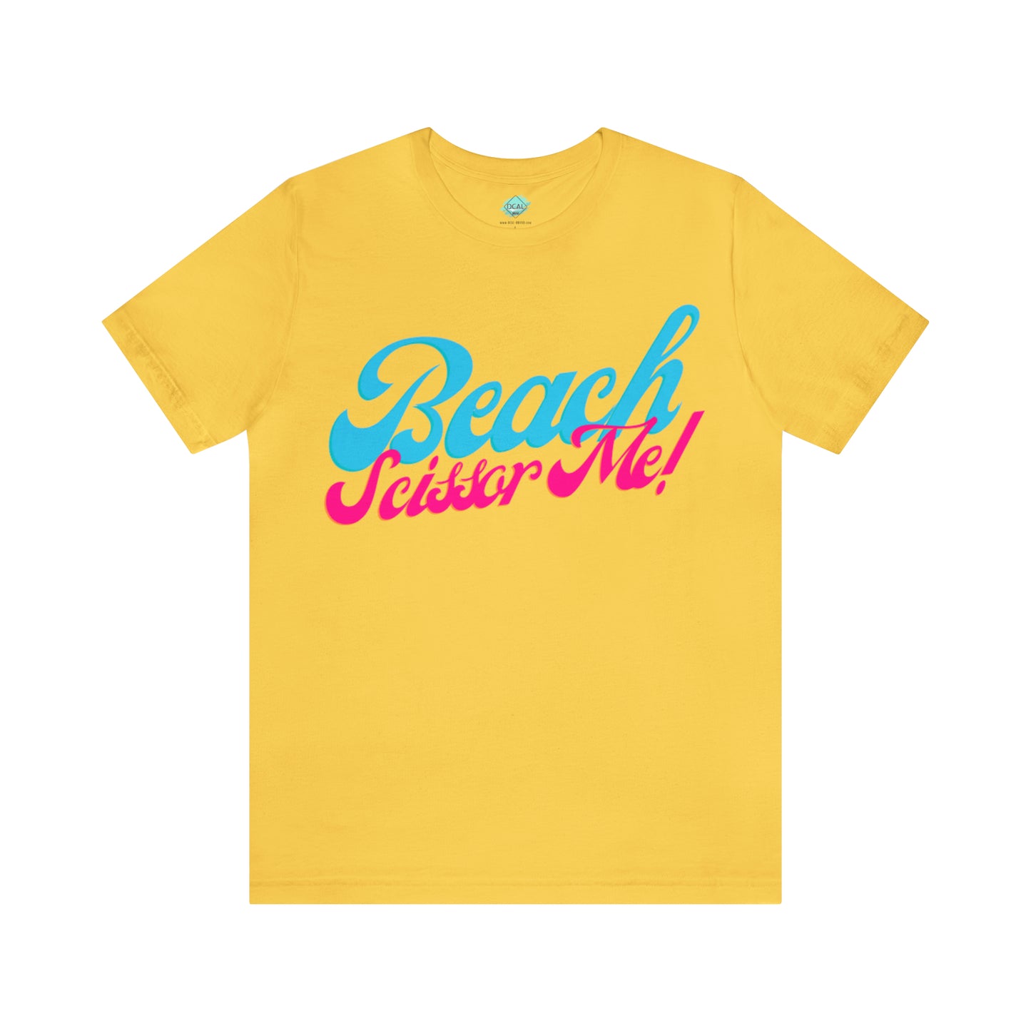 DCAL Beach Collection "Beach Scissor Me" Unisex Jersey Short Sleeve Tee