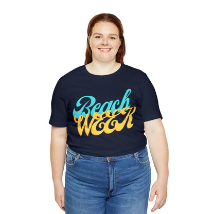 DCAL Beach Collection "Beach Week" Unisex Jersey Short Sleeve Tee