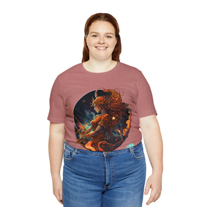 DCAL Zodiac Collection "Sagittarius" Unisex Jersey Short Sleeve Tee