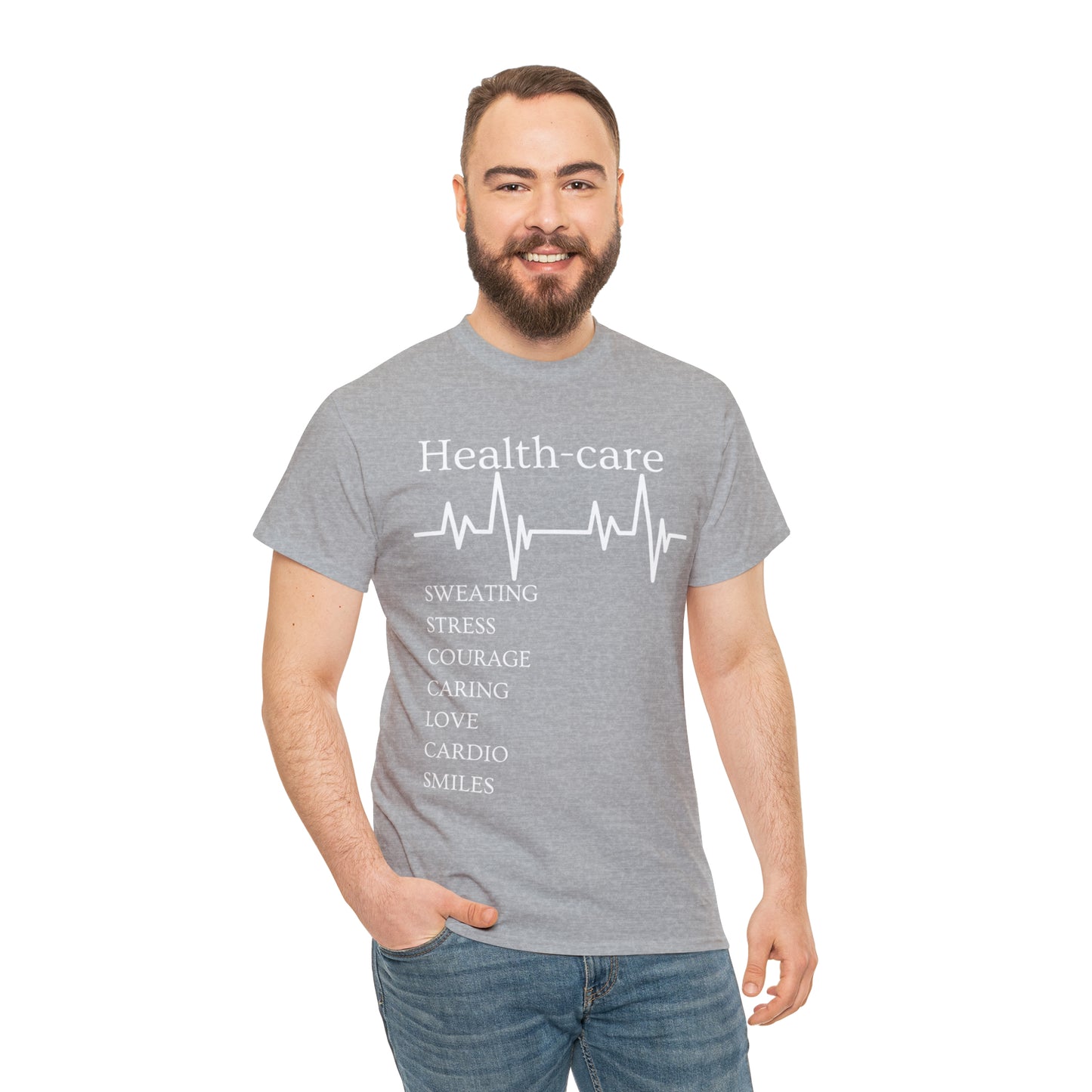 DCAL Healthcare humor Unisex Heavy Cotton Tee