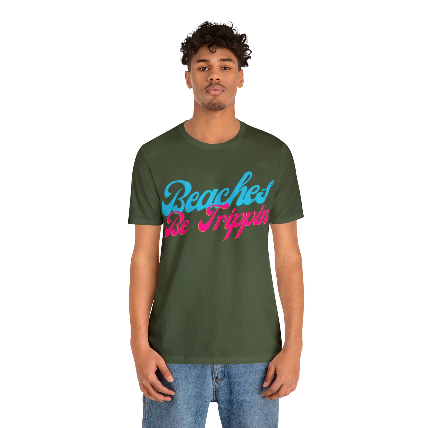 DCAL Beach Collection "Beach Be Trippin" Unisex Jersey Short Sleeve Tee