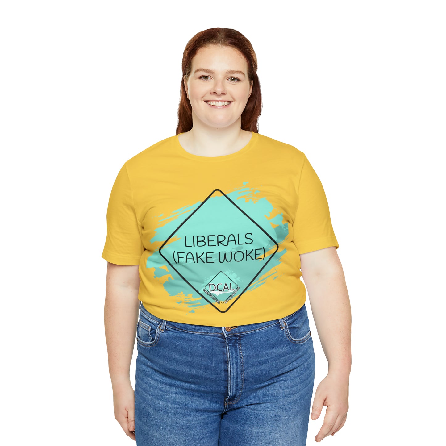 DCAL Graphic Tees "Fake Woke" Unisex Jersey Short Sleeve Tee