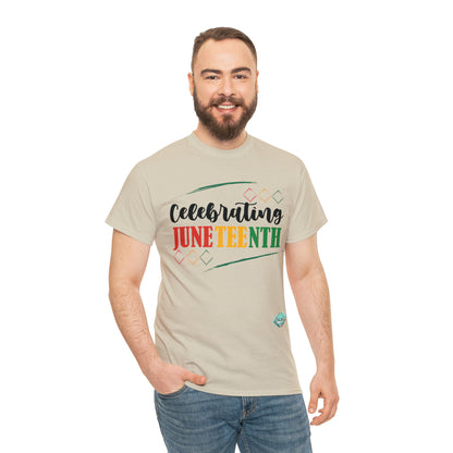 DCAL Juneteenth "Celebrating" Unisex Heavy Cotton Tee