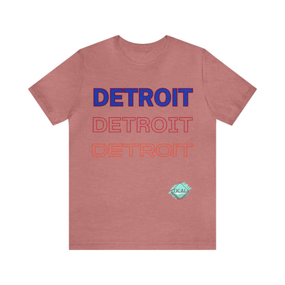DCAL Downtown Diaries "Detroit" Unisex Jersey Short Sleeve Tee