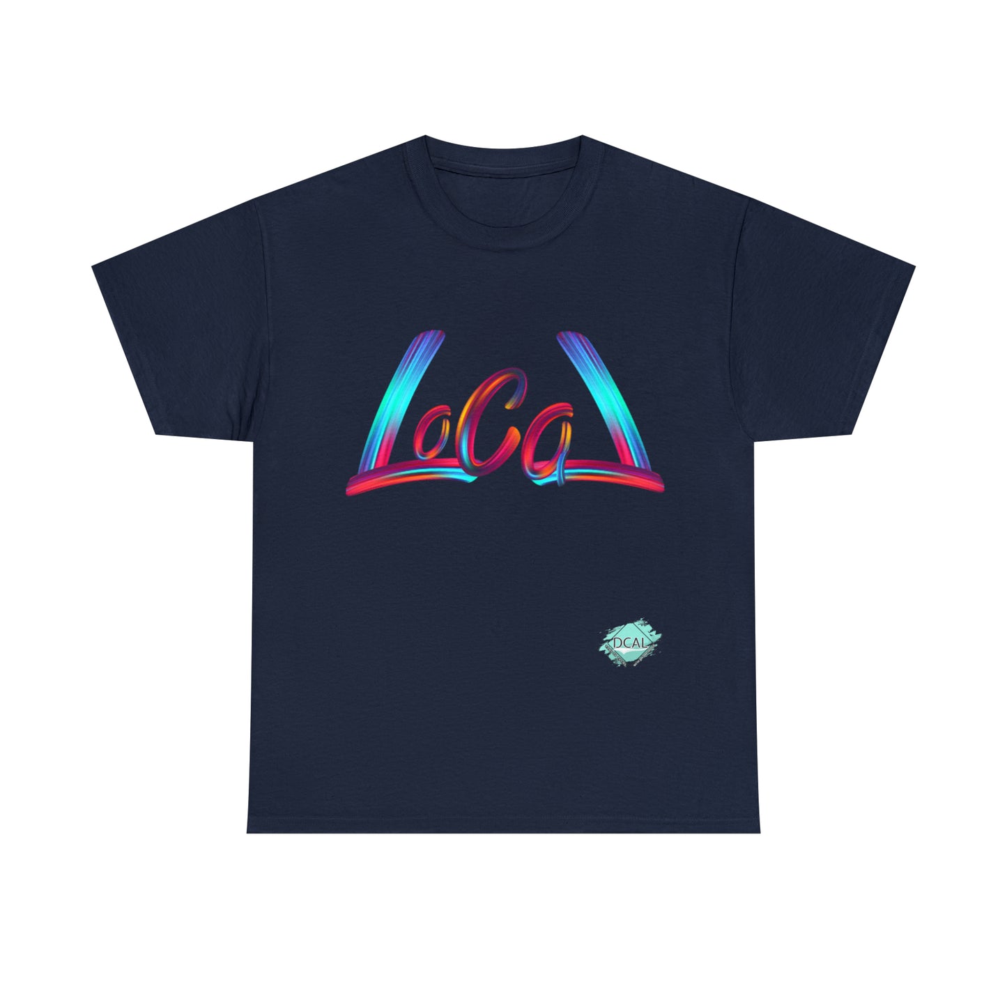 DCAL Graphic Tees "Local Colorful" Unisex Heavy Cotton Tee