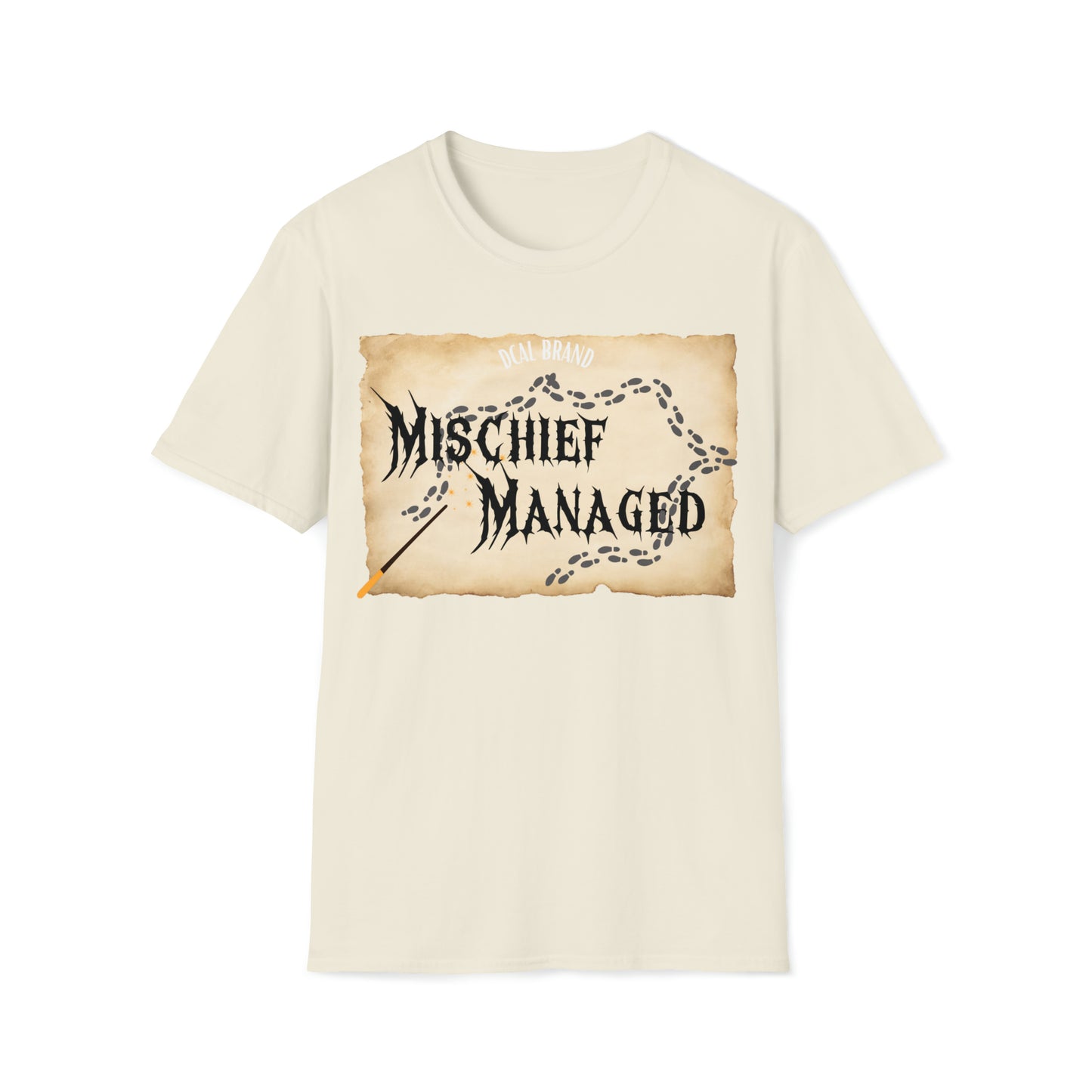 DCAL Graphic Tees Halloween "Mischief Managed" Unisex Softstyle T-Shirt