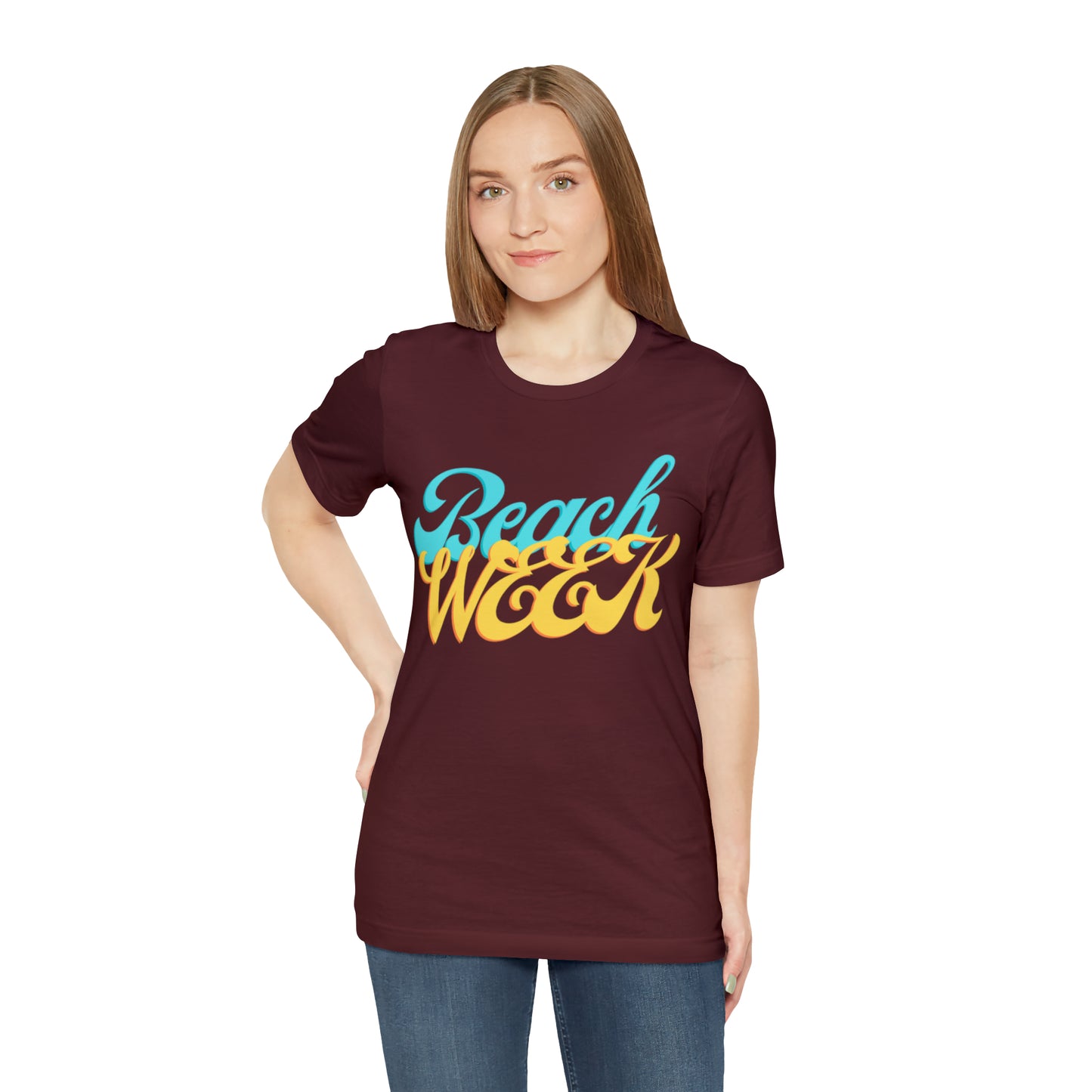 DCAL Beach Collection "Beach Week" Unisex Jersey Short Sleeve Tee