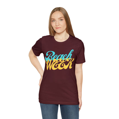 DCAL Beach Collection "Beach Week" Unisex Jersey Short Sleeve Tee