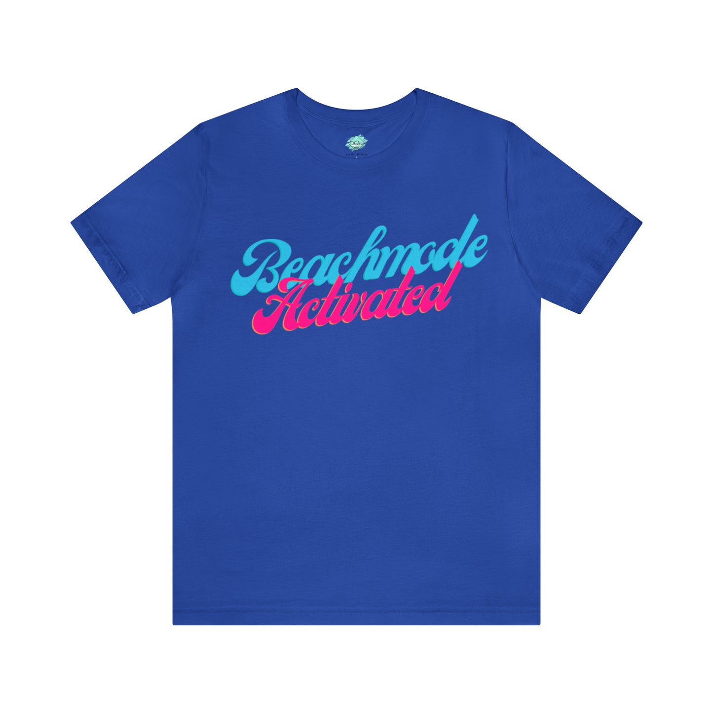 DCAL Beach Collection "Beachmode Activated" Unisex Jersey Short Sleeve Tee