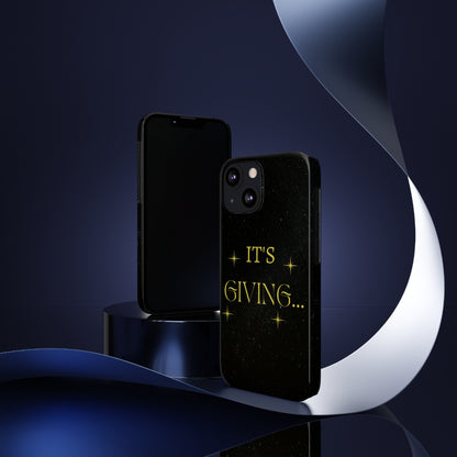 DCAL Accessories (It's Giving)Slim Phone Cases