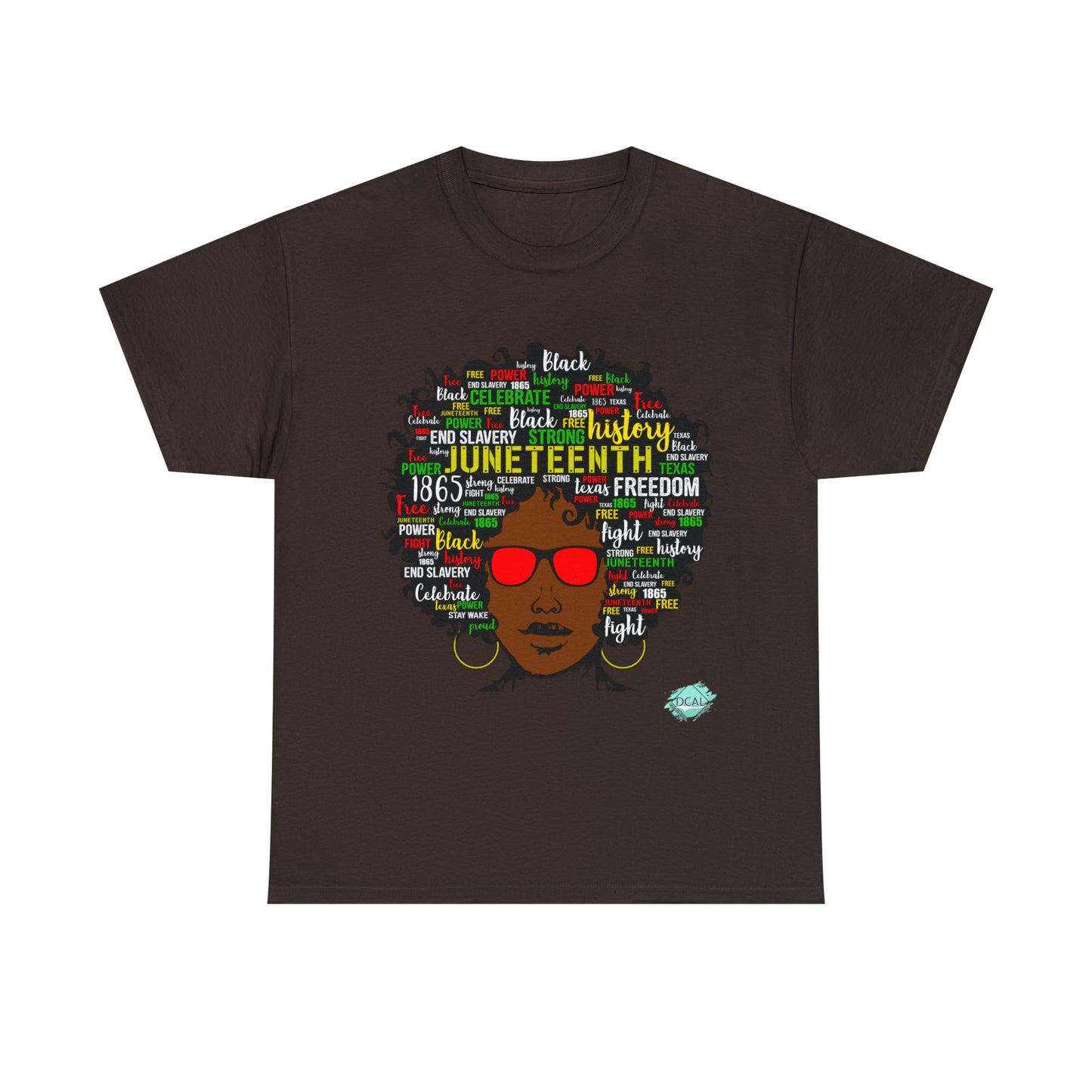 DCAL Juneteenth "Natural" Unisex Heavy Cotton Tee