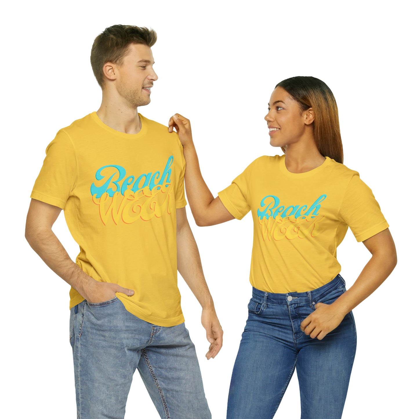 DCAL Beach Collection "Beach Week" Unisex Jersey Short Sleeve Tee