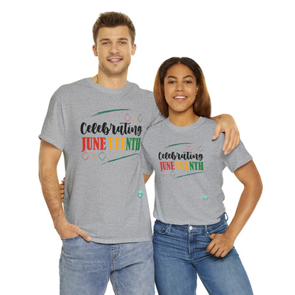 DCAL Juneteenth "Celebrating" Unisex Heavy Cotton Tee