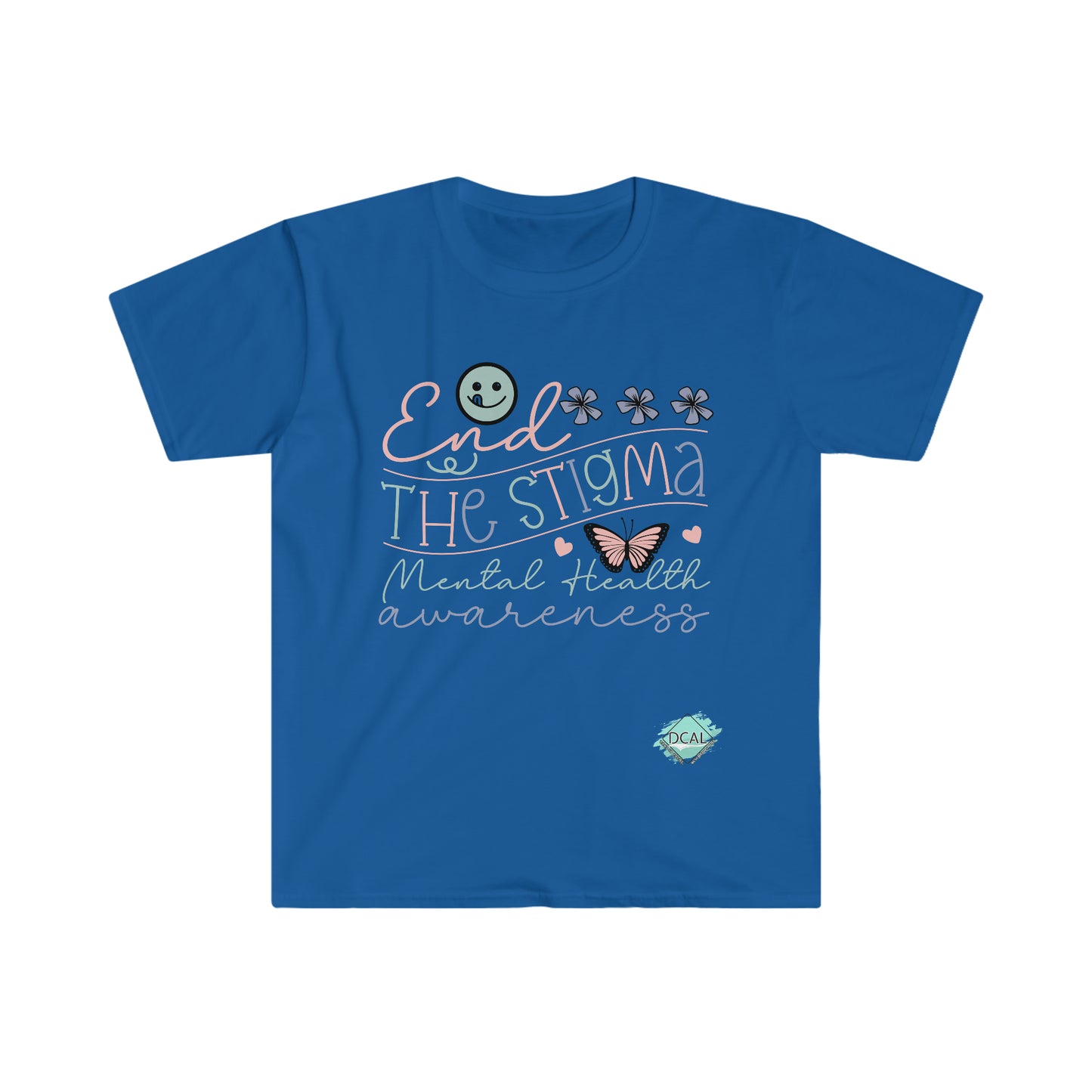 DCAL Strength In Stiches "End the Stigma" Unisex Softstyle T-Shirt
