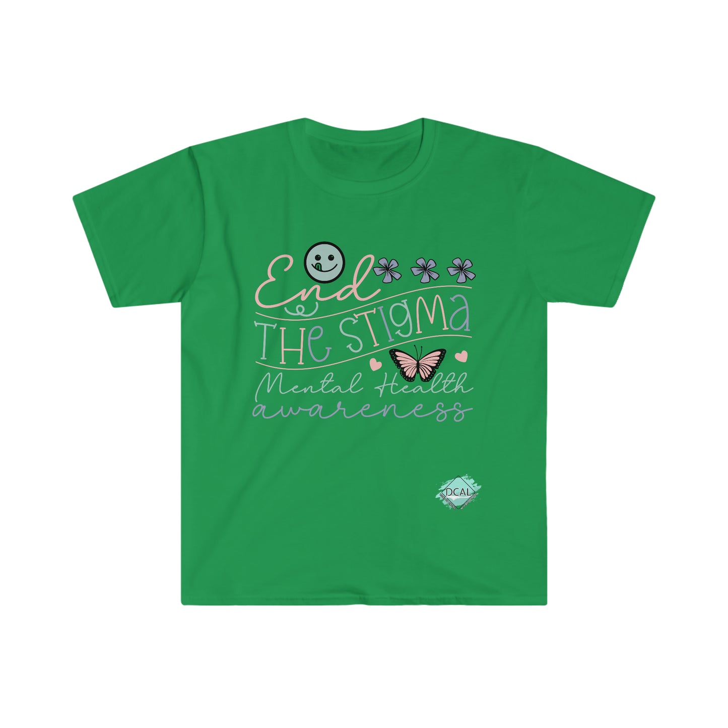 DCAL Strength In Stiches "End the Stigma" Unisex Softstyle T-Shirt