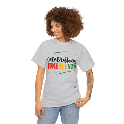 DCAL Juneteenth "Celebrating" Unisex Heavy Cotton Tee