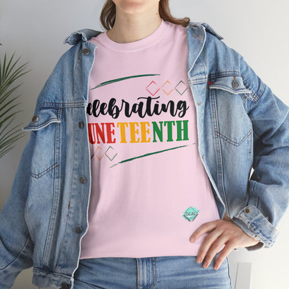 DCAL Juneteenth "Celebrating" Unisex Heavy Cotton Tee