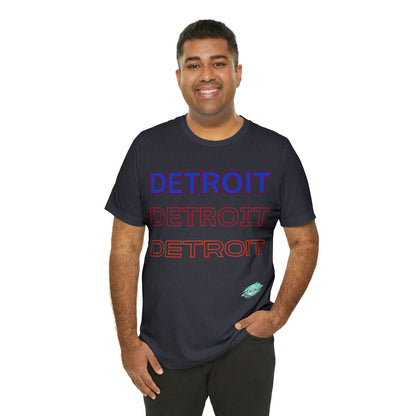 DCAL Downtown Diaries "Detroit" Unisex Jersey Short Sleeve Tee