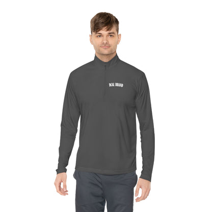 DCAL Brown Collection Unisex Quarter-Zip Pullover