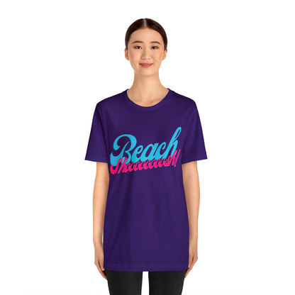 DCAL Beach Collection "Beach Shoosh" Unisex Jersey Short Sleeve Tee