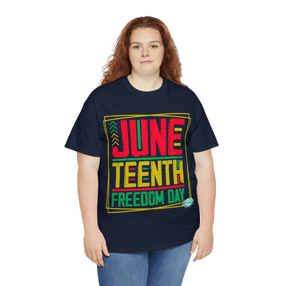 DCAL Juneteenth "Freedom Day" Unisex Heavy Cotton Tee
